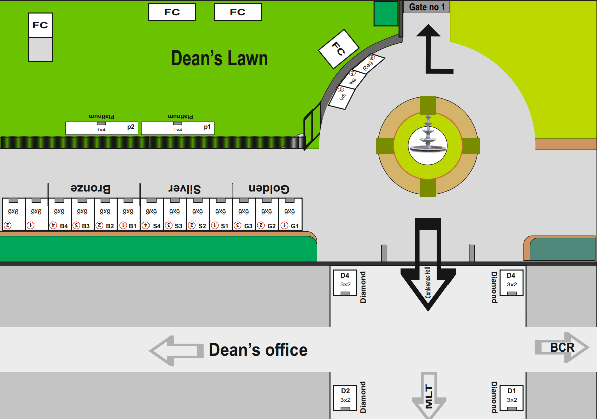 Trade Layout Map